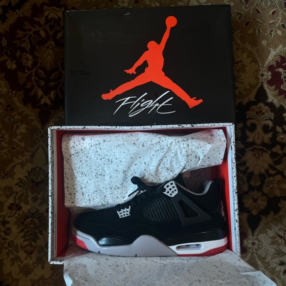 Jordan Black/Red/White Retro Basketball Shoes
